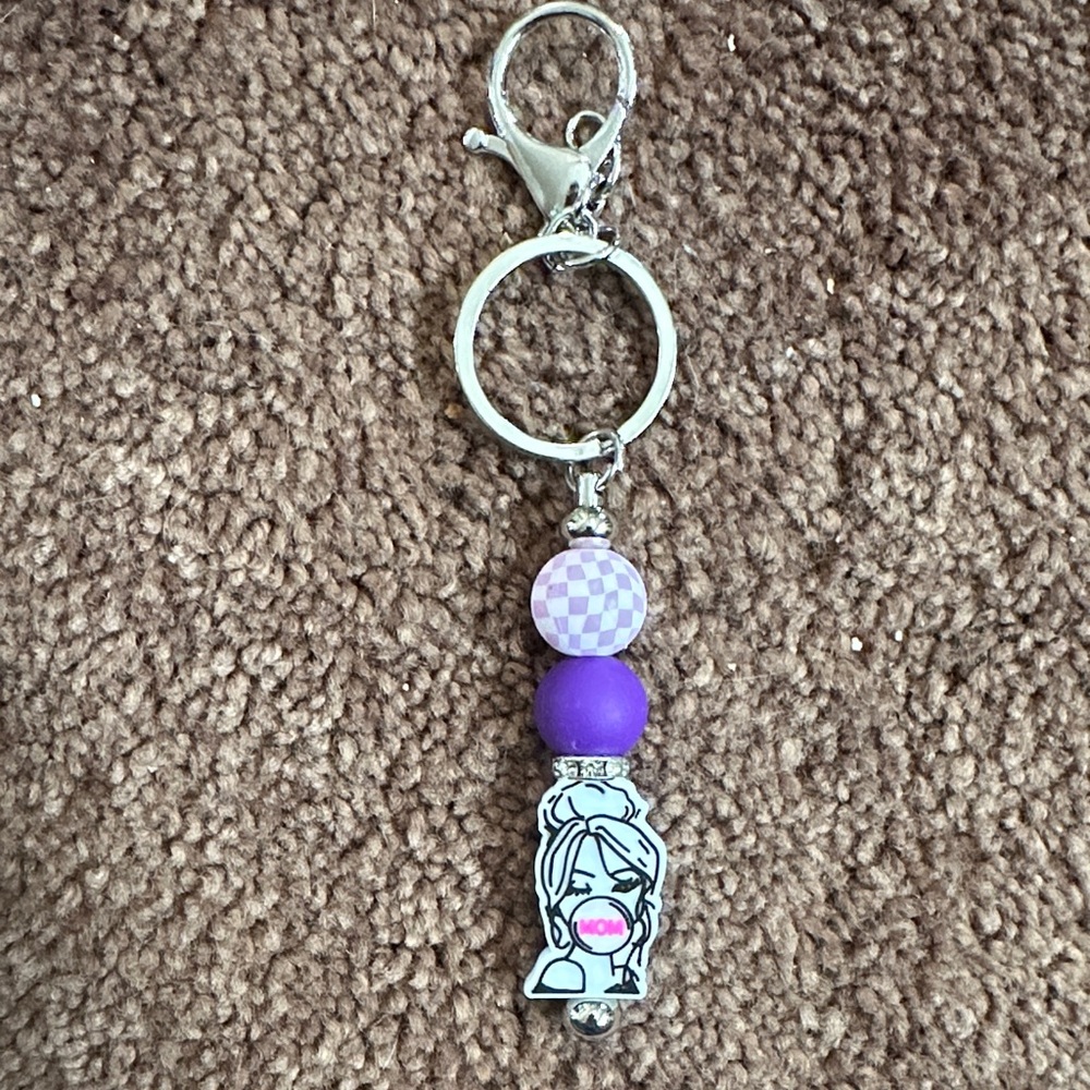 Mom Keychain